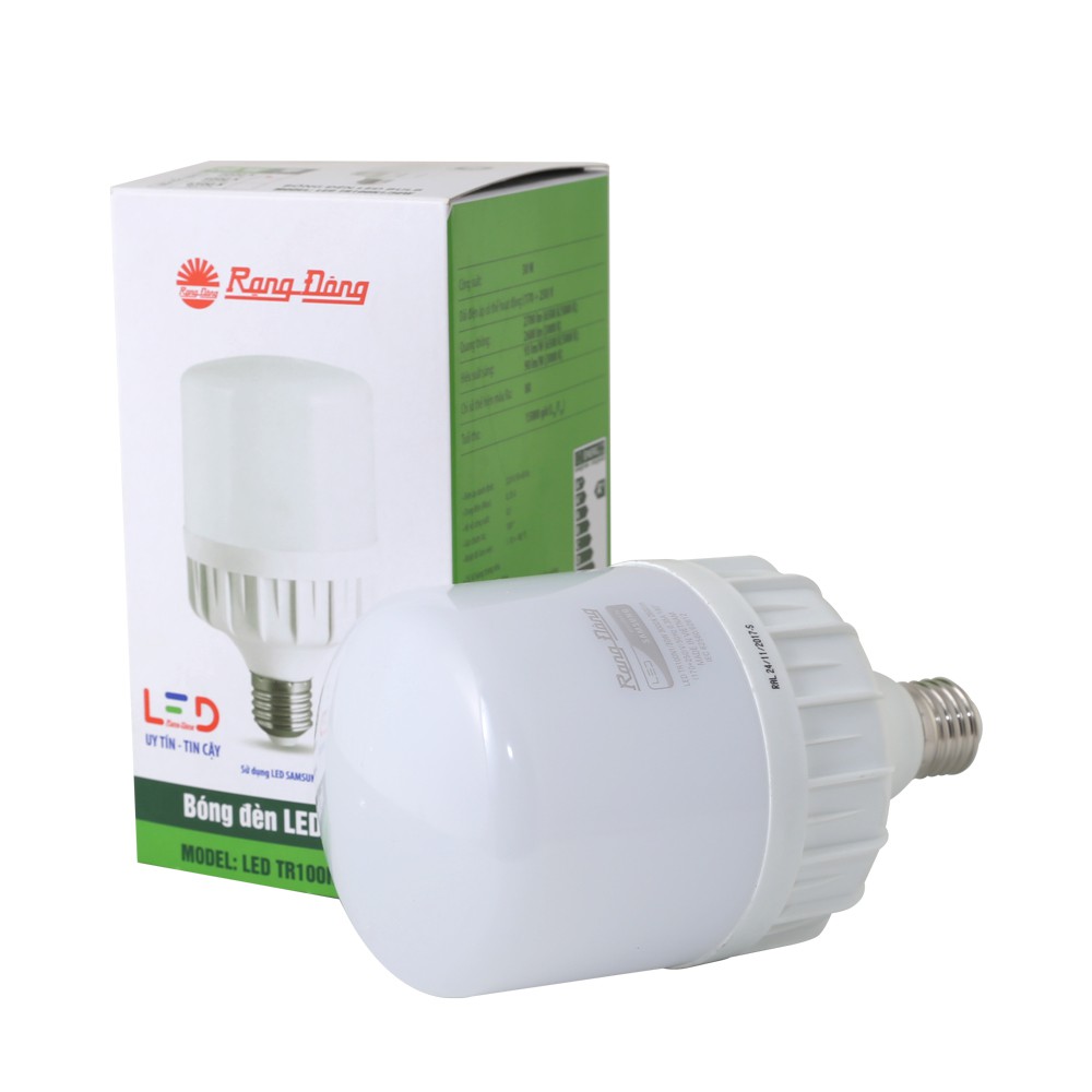 Bóng đèn LED TRỤ 30W RẠNG ĐÔNG Siêu Sáng_ Model TR100N1/30W