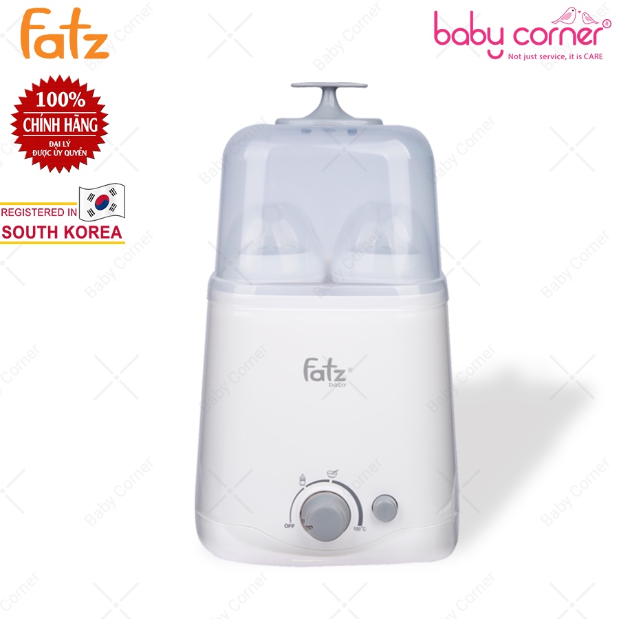 Máy Hâm Sữa 2 Bình Cổ Rộng Dou 1 Fatz Baby FB3012SL