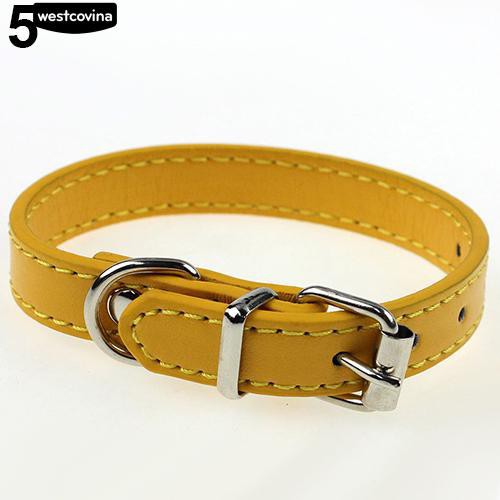 Vòng Cổ Da Cho Thú Cưng