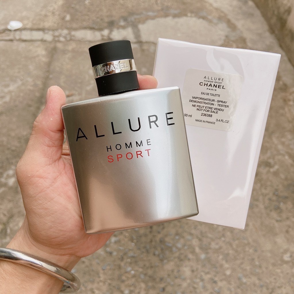 NƯỚC HOA NAM NỮ CAO CẤP Allure ChaneI Sport Bạc Số 100ml Cực Thơm, Nước hoa allure bẠC GIÁ RẺ, nước hoa mini gIá rẻ