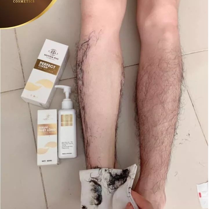 KEM TẨY LÔNG HUYỀN PHI ♥️FREESHIP♥️ và SERUM TRIỆT LÔNG VĨNH VIỄN triệt lông tay, chân, nách, bikini