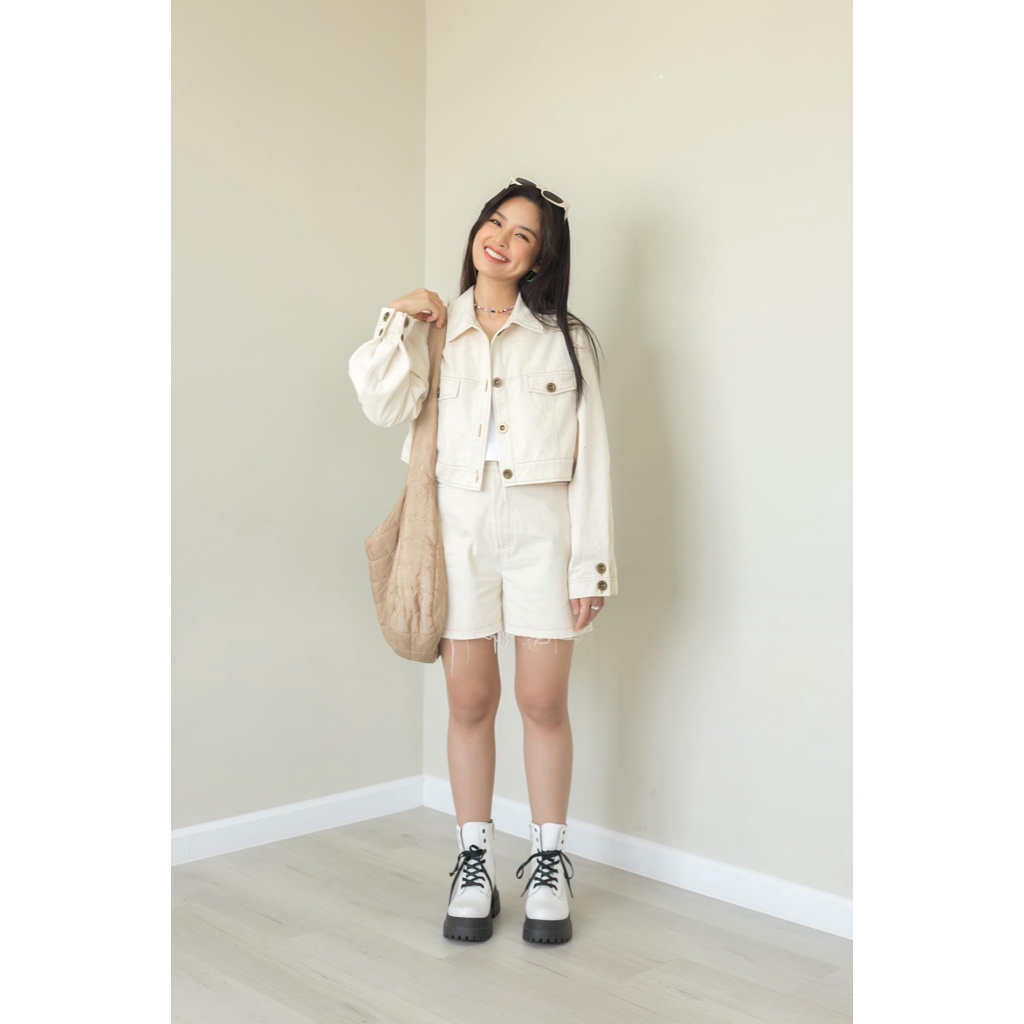 Quần short kaki 2 màu - Clara Shorts - Secodee