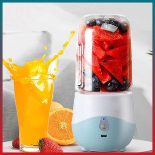 Máy Xay Sinh Tố Cầm Tay Mini Sạc Pin 6 Lưỡi, Máy Xay Sinh Tố Cầm Tay Đa Năng Mini 300ml Vận hành êm ái, dễ sử dụng