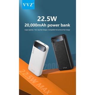 Pin Sạc Dự Phòng VVZ Power 20000mAh V-Y8, In/Out Type-C, Sạc Được Macbook - HÀNG CHÍNH HÃNG