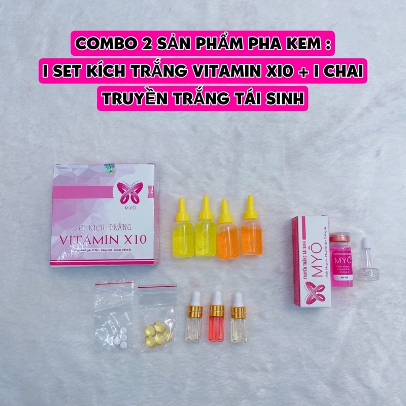 COMBO SET KÍCH TRẮNG + TRUYỀN TRẮNG( tặng kèm hủ trộn kem)
