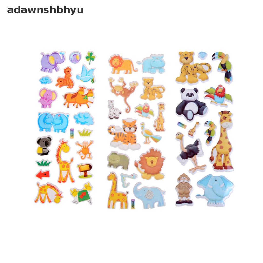 Miếng Dán Pvc Họa Tiết Hoạt Hình 3d Dễ Thương