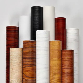 Giấy Dán Tường Màu Ván Siêu Dày khổ rộng 45cm (Giá 1 Mét) PK0105