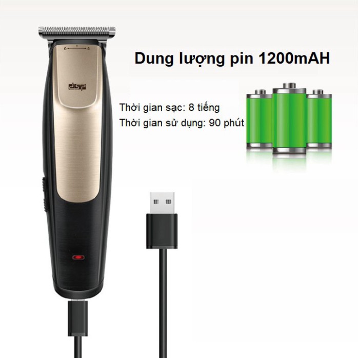 [Mã BMBAU50 giảm 7% đơn 99K] Tông đơ cắt tóc cao cấp thương hiệu DSP Mã TS-90127 - HÀNG CHÍNH HÃNG