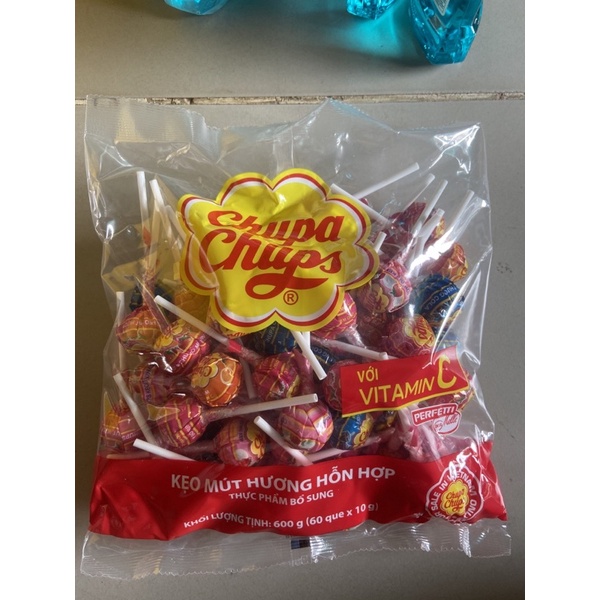 KẸO CHUPACHUPA GÓI mẫu mới 60 que