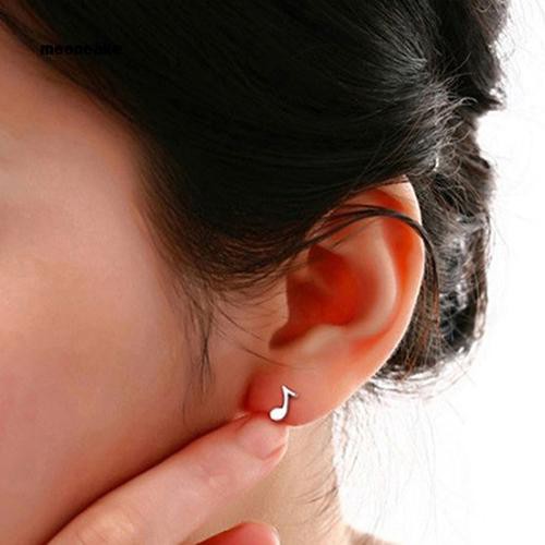 Đôi khuyên tai tạo hình nốt nhạc độc đáo thời trang cho nữ
