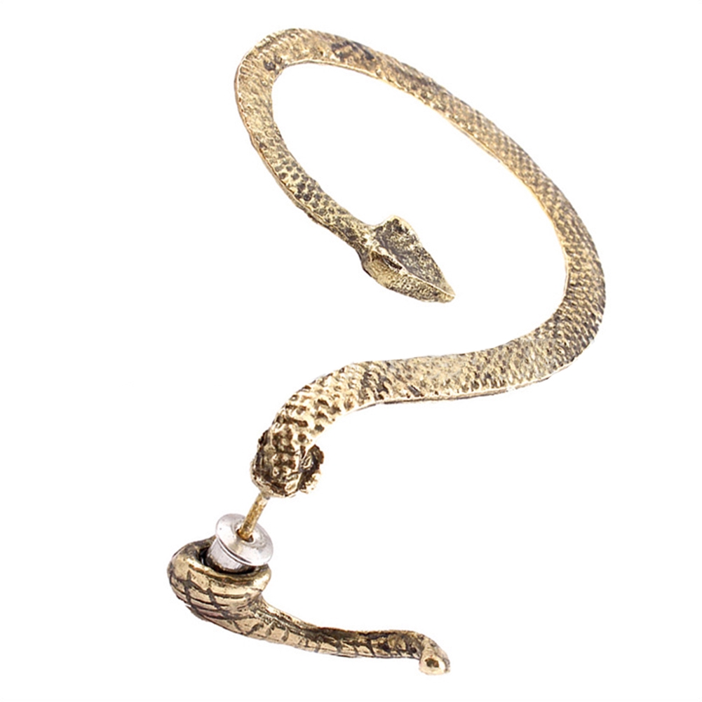Khuyên Vành Tai Hợp Kim Hình Con Rắn Cá Tính