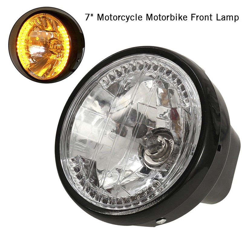 Đèn pha LED 7 inch cho xe mô tô tiện dụng