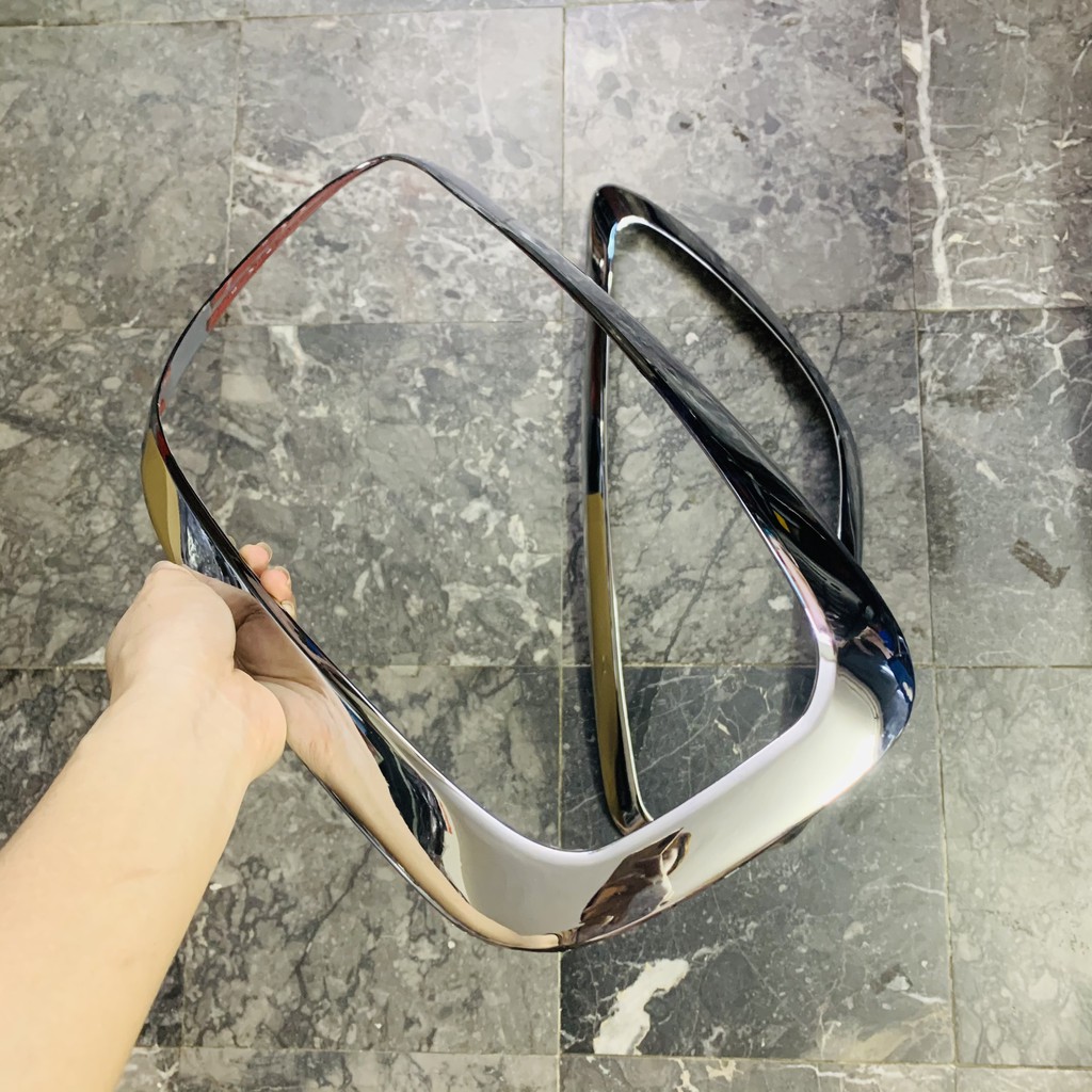 Ốp Viền Đèn Trước Sau Kia Morning 2013-2020, Ốp Đèn Pha Hậu Cho Kia Morning