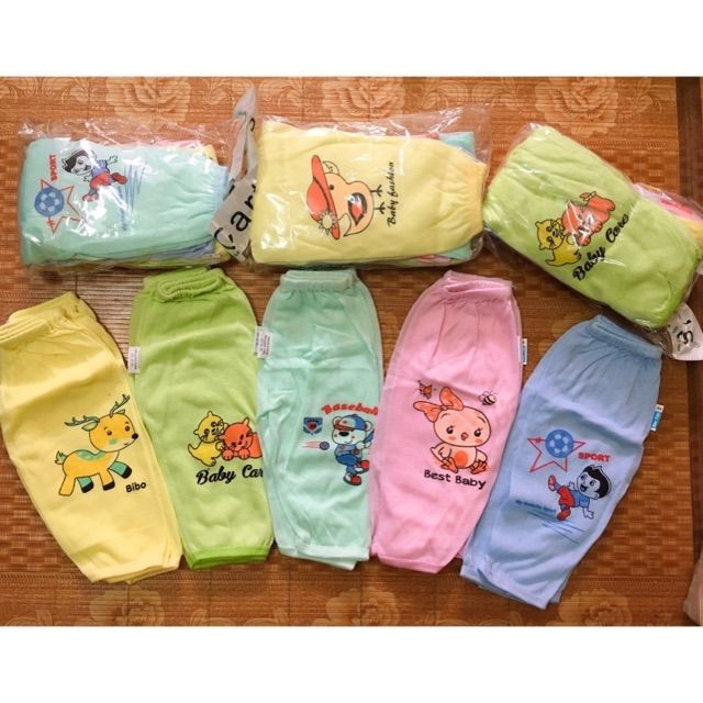 10 quần dài cotton mỏng cho bé