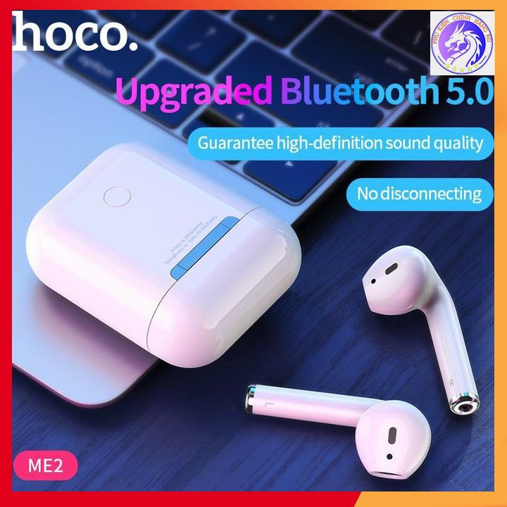 Tai Nghe Bluetooth V5.0 Cảm Ứng Hai Bên Hoco ME2/ Hoco ES39 & Lanex LEP-W12 Có Mic Dock Sạc Không Dây - BH 12 Tháng