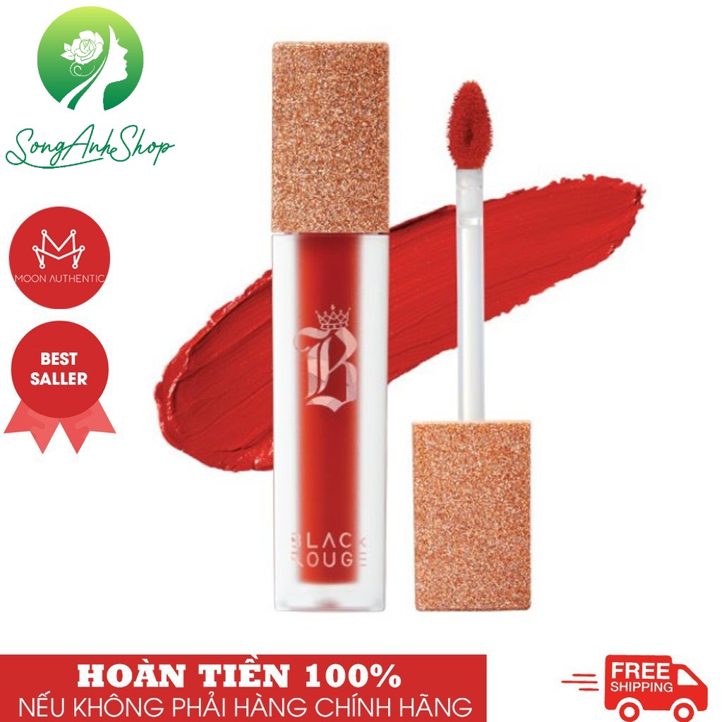 Son kem lì Black Rouge Chính Hãng Air Fit Velvet Tint Ver 7 37.6g