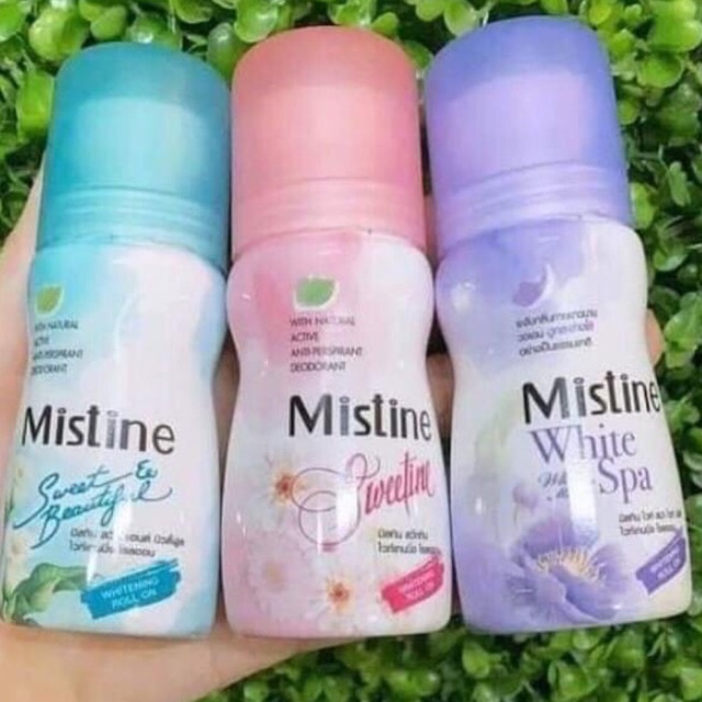 ❤️LĂN KHỬ MÙI DƯỠNG TRẮNG DA Mistine WHITE SPA💜