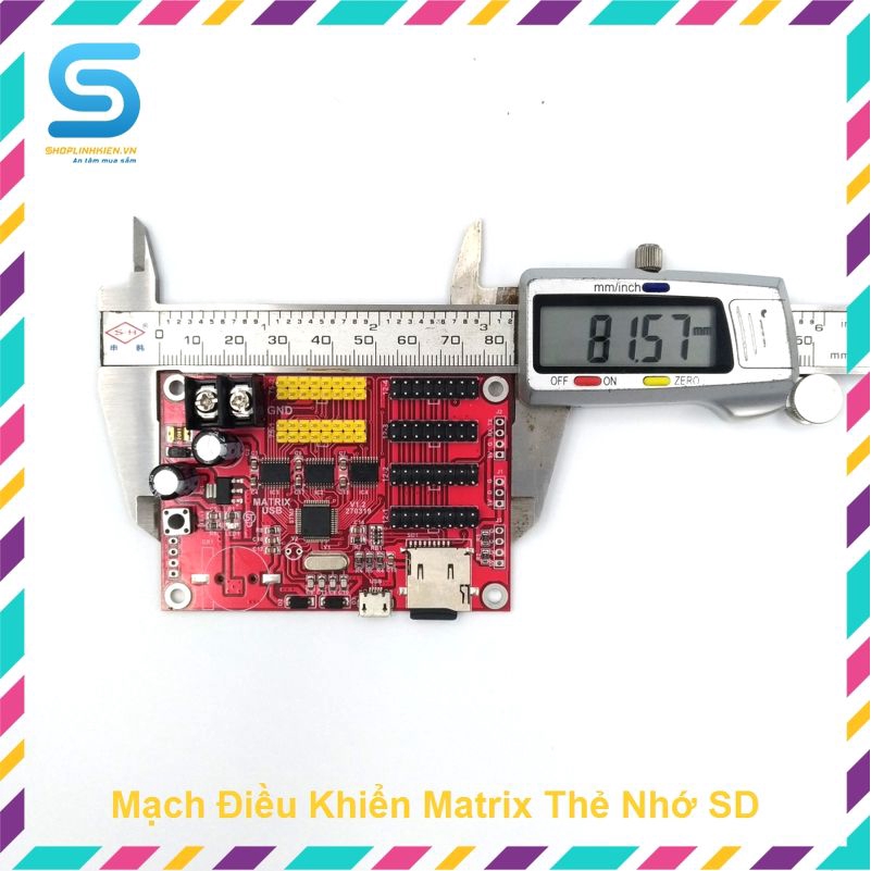 Mạch Điều Khiển Matrix Thẻ Nhớ SD