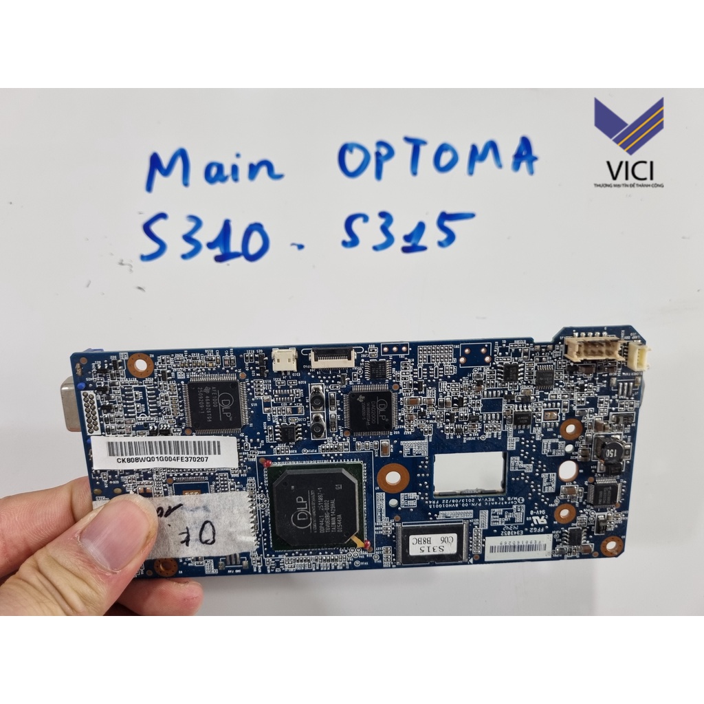 Main Máy Chiếu Optoma S310.S315, Hàng Tách Máy, Bảo Hành 1 Tháng Sản Phẩm