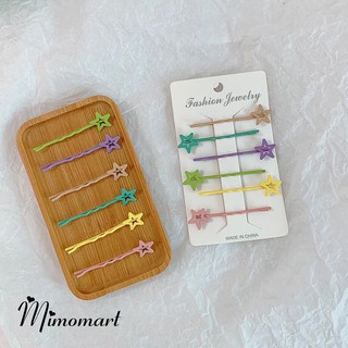 Set 6 kẹp mái sắc màu pastel