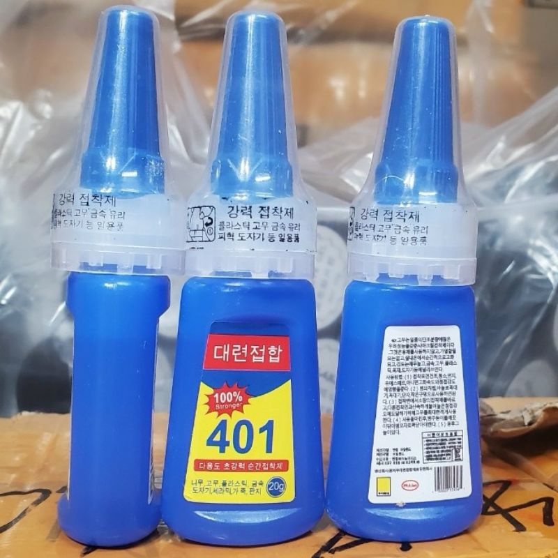 Keo 401 gắn móng giả, loại keo 100% Siêu dính - manh219