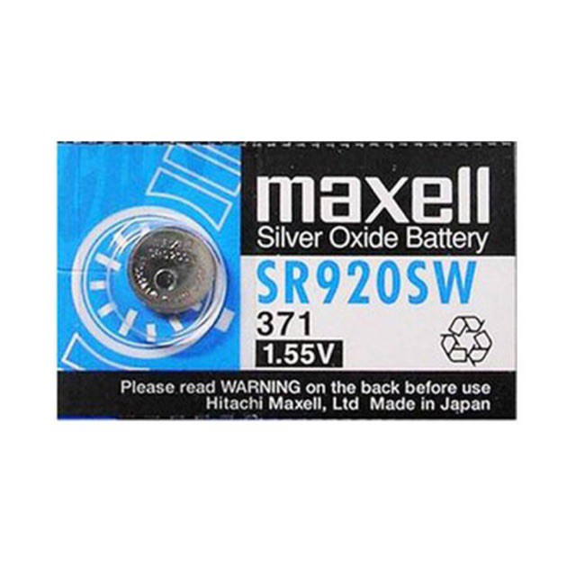 Pin Maxell SR920SW SR920 371 Chính Hãng Nhật Bản