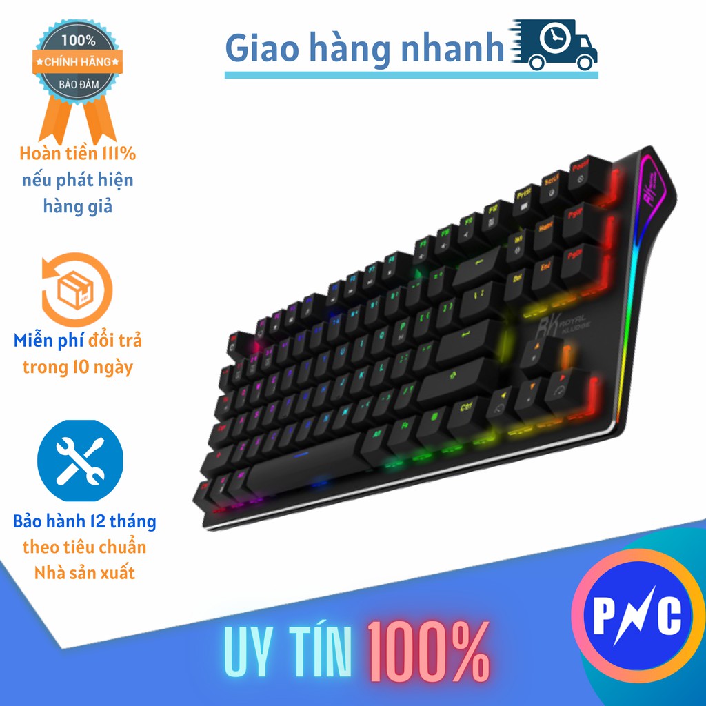 HÀNG CÓ SẴN - Bàn phím cơ không dây RKG87 RGB Chính Hãng Royal Kludge