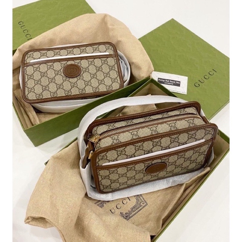 TÚI ĐEO CHÉO NAM NỮ UNISEX HORSEBIT DÁNG HỘP FULLBOX SMANO BAGS HỎA TỐC