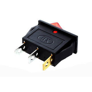 Công Tắc Bập Bênh KCD3-101 15A/250V ( Có đèn )