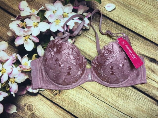 Áo lót cài trước ren thiêu