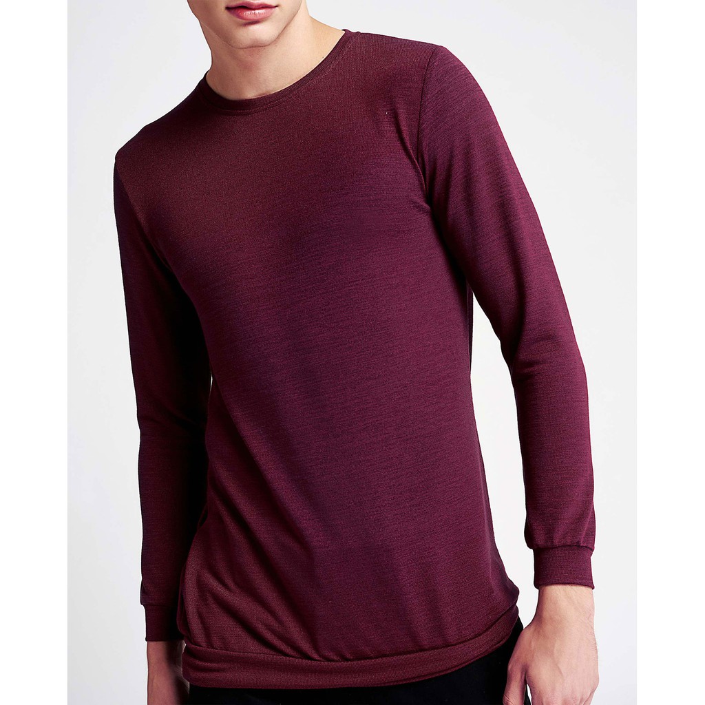 Áo Thun Nam The Cosmo DANIEL KNIT TEE Màu Đỏ TC1021076BU