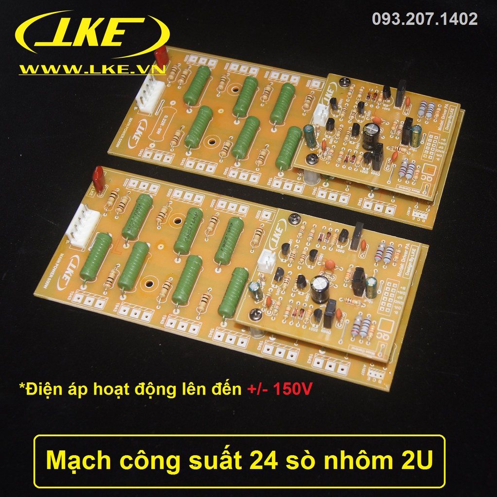 1 Cặp mạch công suất ampli 24 Sò LKE