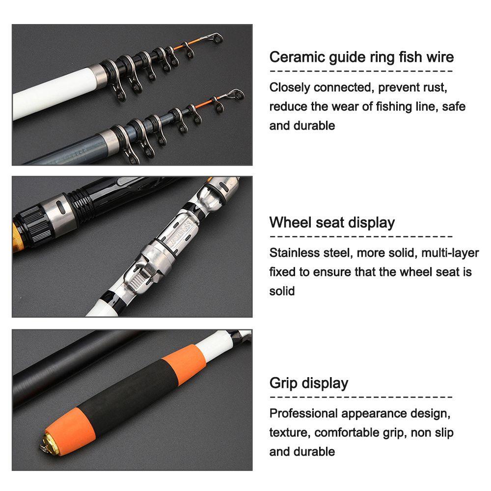 MUVAKO Cần Câu Cá Mini Siêu Nhẹ