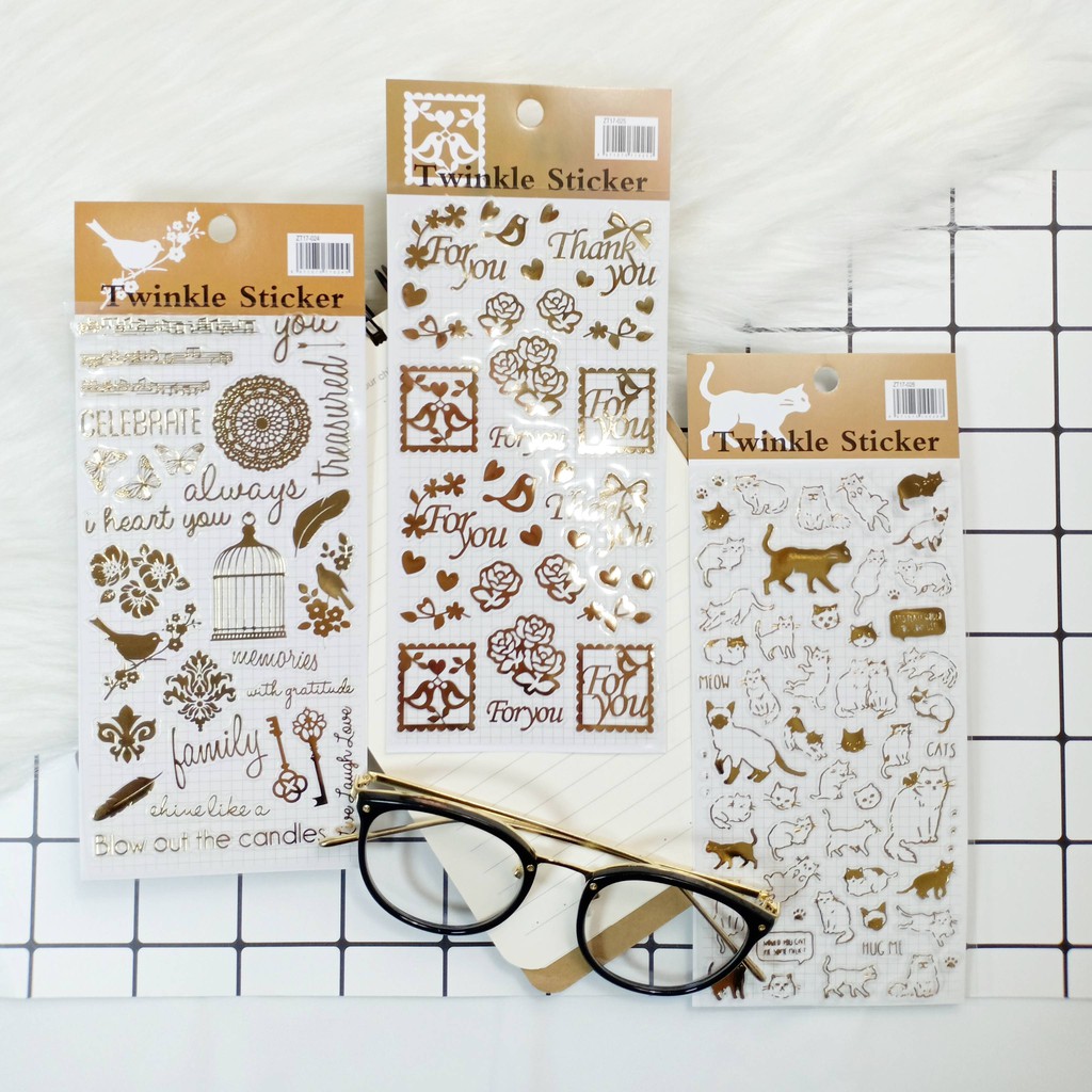 [pikavn] Sticker Ánh Kim