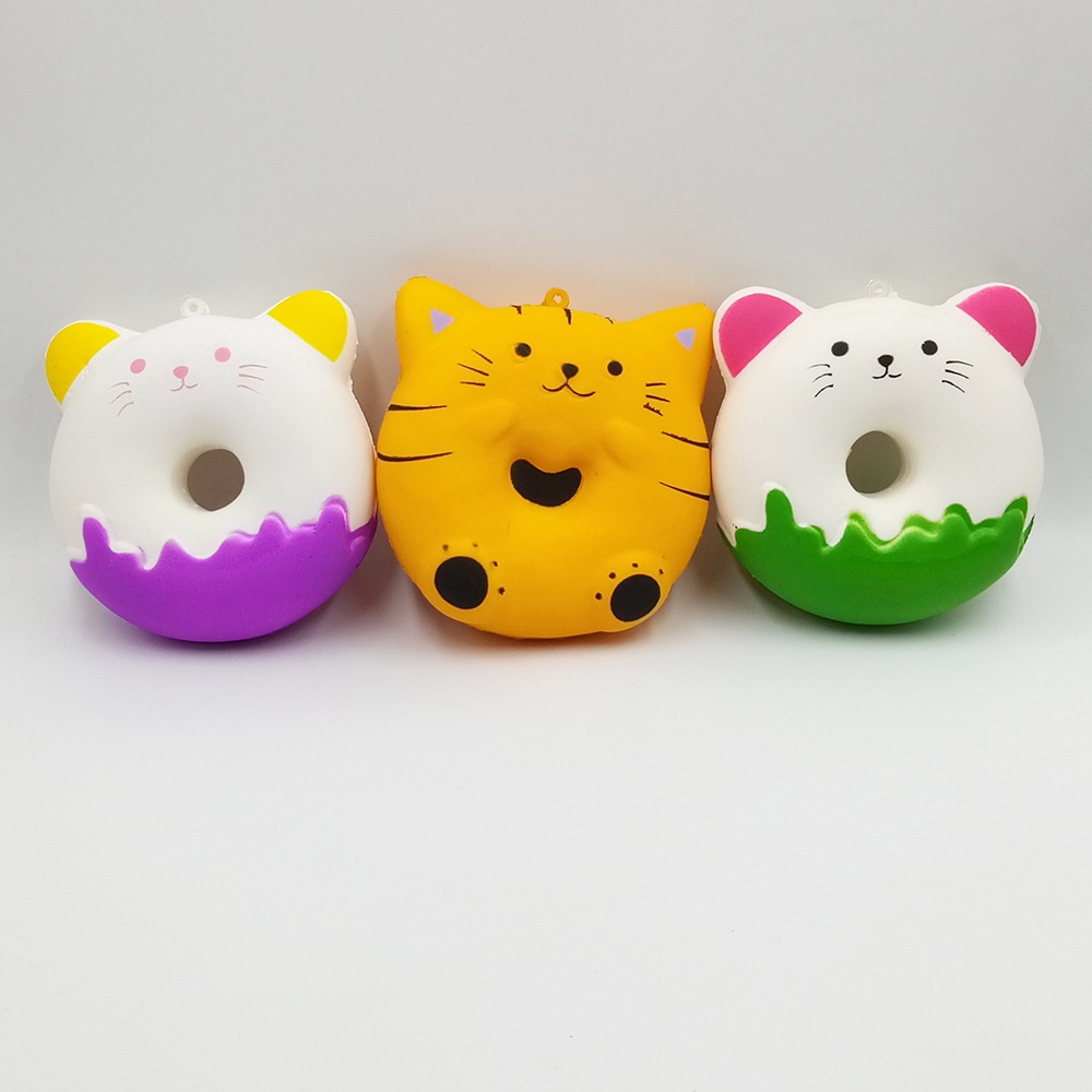 Đồ Chơi Nắn Bóp Đàn Hồi Giảm Stress Hình Bánh Kem Kỳ Lân