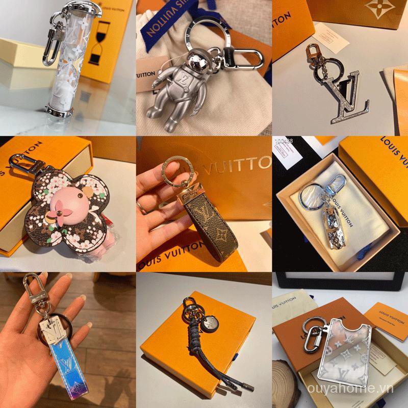 Cute Astronaut Cowboy Hourglass Keychain