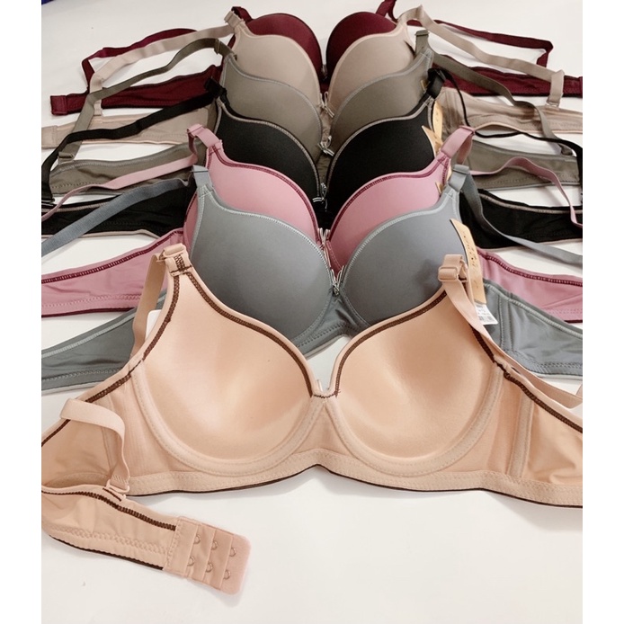 Áo lót nữ trơn bản lưới thoáng siêu đẹp, mút đệm mỏng 1cm, có gọng định hình chống chảy xệ. SUMO Underwear -8869.