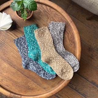 Tất len cao cổ Wool Blend Socks