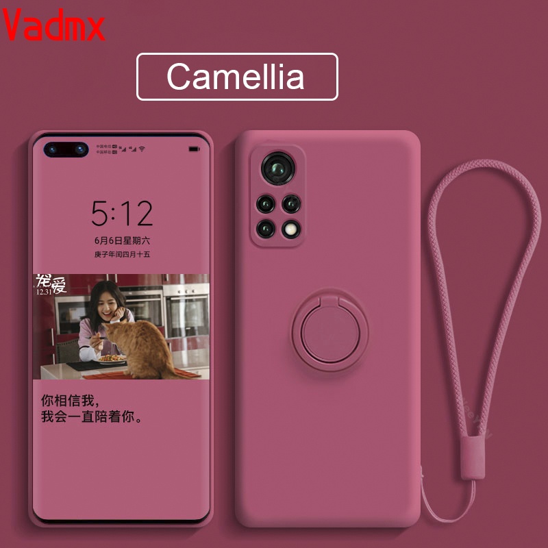 Ốp Lưng Silicone Có NhẫN Đỡ Cho Xiaomi Mi 10t Pro Mi10t Mi 10 T Pro Lite 5g Xiaomi Mi 10t Pro Mi10t Lite