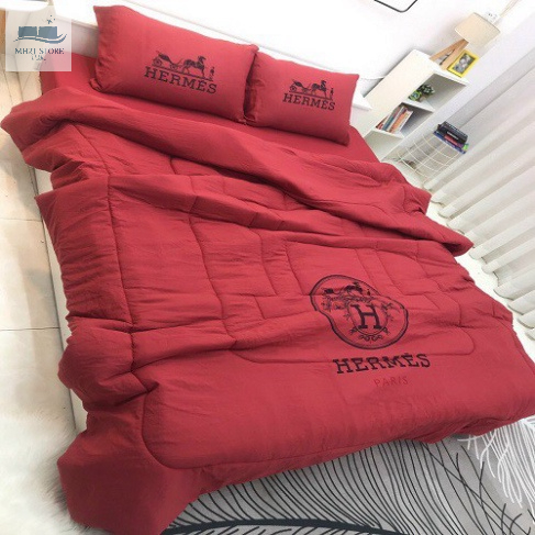 Bộ Chăn Ga Gối Hè Thu Chất Liệu Đũi Mát Set Chăn Ga Gối 4 Món Bo Chun Theo Yêu Cầu MH2T STORE