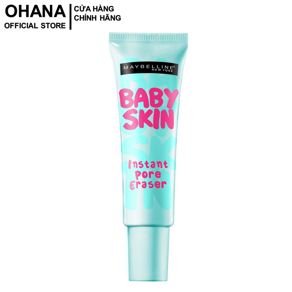 Kem Lót Mịn Da, Che Khuyết Điểm Maybelline New York Baby Skin Pore Eraser Primer 22ml