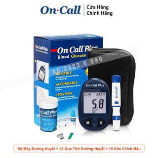 Máy Đo Đường Huyết Acon On Call Plus + Tặng Lọ 25 Que Thử ( Bảo Hành Trọn Đời )
