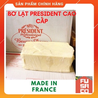Bơ lạt President - Bơ làm bánh Pháp [ship HỎA TỐC TPHCM]