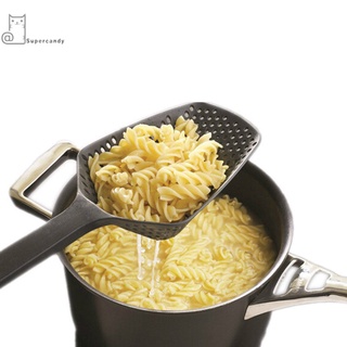 3Pcs Large Scoop Strainer Colander Nylon Soup Spoon Cooking Drainer Kitchen Tools