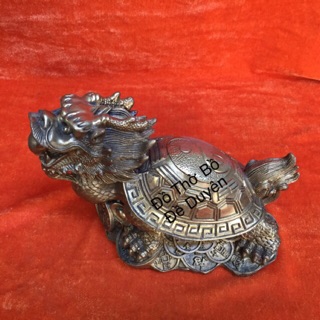 Rùa đầu rồng bát quái ngậm ngọc