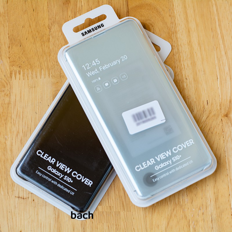 [NGUYÊN SEAL, S10] Bao nắp gập SAMSUNG Clear View cho Galaxy S10 Chính hãng