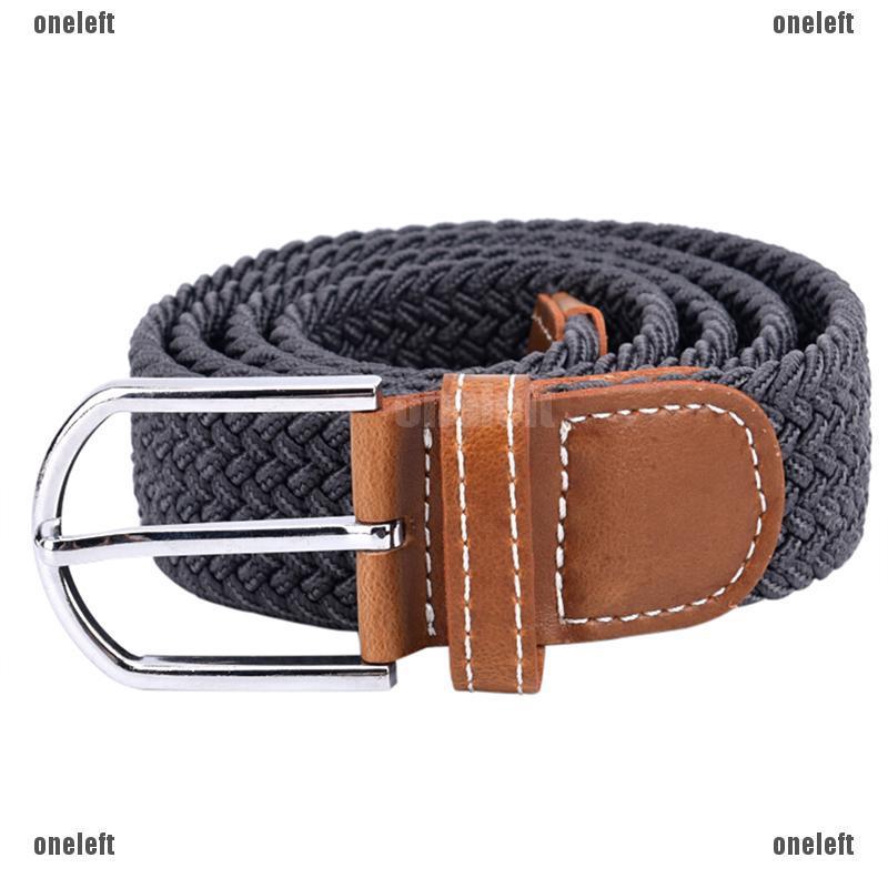 Thắt lưng vải dệt unisex giản dị và đa năng