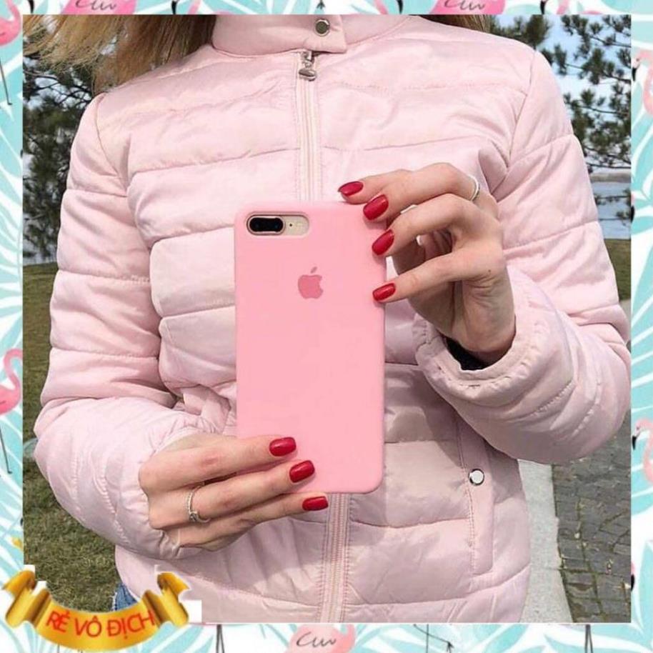 Ốp chống bẩn iphone 7plus 8plus màu hồng baby và màu vàng