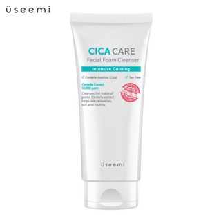 Sữa rửa mặt tạo bọt bổ sung độ ẩm Useemi Cica Care Facial Foam Cleanser 150ml
