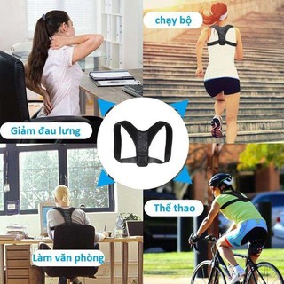 Đai chống gù lưng, cong vẹo, định hình cột sống, cổ, vai, gáy - Đai định hình cơ thể chống gù lưng